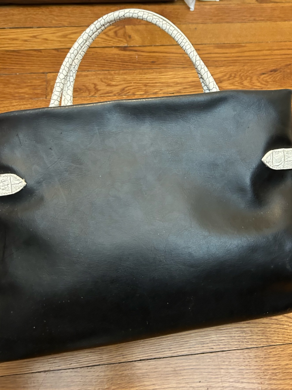 Vintage Carlo Pulicati Leather Handbag - Picture 5 of 11